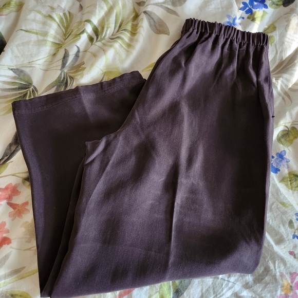 Chico's Easy Silk Sinclair Cropped Pant Size 1 - Picture 2 of 8